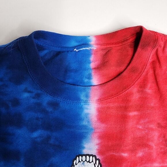 Vintage 2003 Grateful Dead Red White & Blue‎ Tie Dye Shirt Double Sided Size XL - Picture 6 of 8